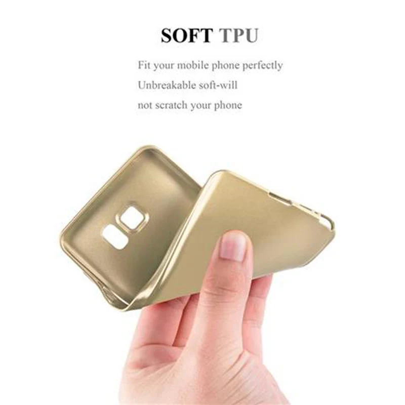 Cadorabo Hülle kompatibel mit Samsung Galaxy NOTE 5 Schutzhülle aus flexiblem TPU Silikon
