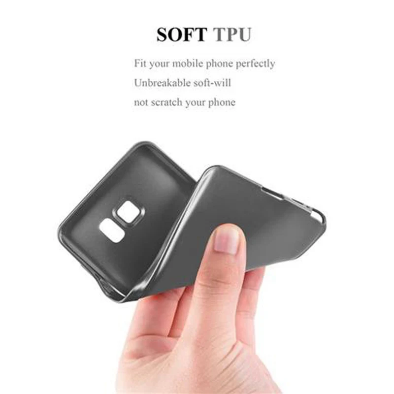 Cadorabo Hülle kompatibel mit Samsung Galaxy NOTE 5 Schutzhülle aus flexiblem TPU Silikon