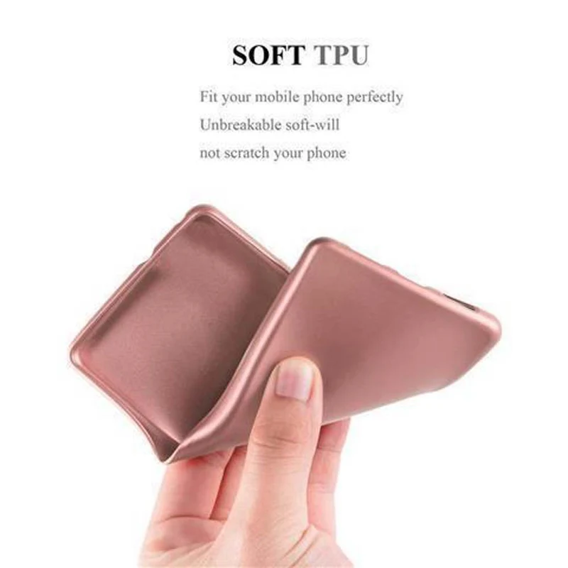 Cadorabo Hülle kompatibel mit Samsung Galaxy NOTE 4 Schutzhülle aus flexiblem TPU Silikon