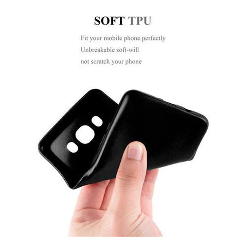 Cadorabo Hülle kompatibel mit Samsung Galaxy J5 2016 Schutzhülle aus flexiblem TPU Silikon