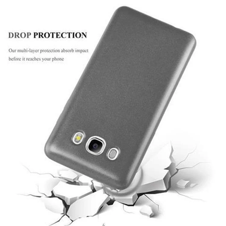 Cadorabo Hülle kompatibel mit Samsung Galaxy J5 2016 Schutzhülle aus flexiblem TPU Silikon
