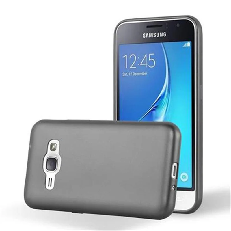 Cadorabo Hülle kompatibel mit Samsung Galaxy J1 2016 Schutzhülle aus flexiblem TPU Silikon