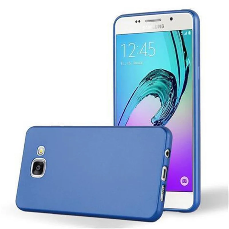 Cadorabo Hülle kompatibel mit Samsung Galaxy A5 2016 Schutzhülle aus flexiblem TPU Silikon