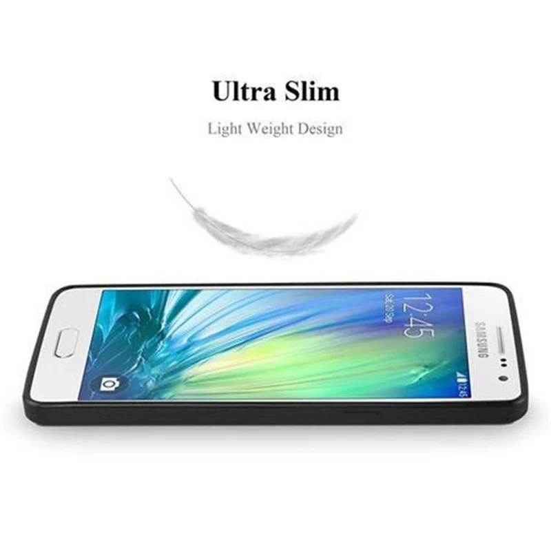 Cadorabo Hülle kompatibel mit Samsung Galaxy A5 2015 Schutzhülle aus flexiblem TPU Silikon