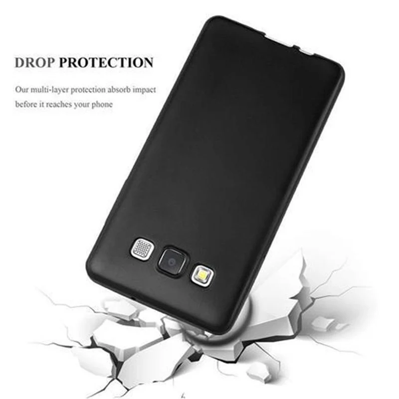 Cadorabo Hülle kompatibel mit Samsung Galaxy A5 2015 Schutzhülle aus flexiblem TPU Silikon