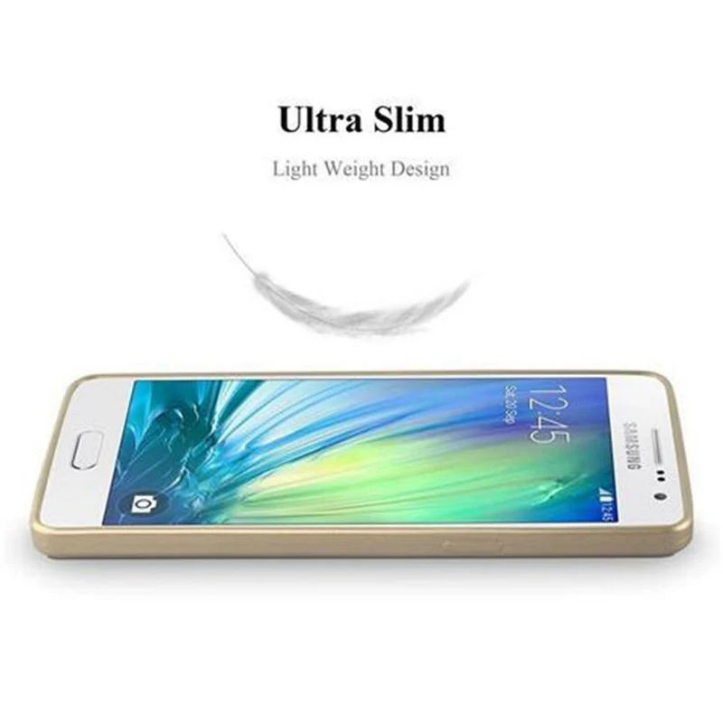 Cadorabo Hülle kompatibel mit Samsung Galaxy A5 2015 Schutzhülle aus flexiblem TPU Silikon
