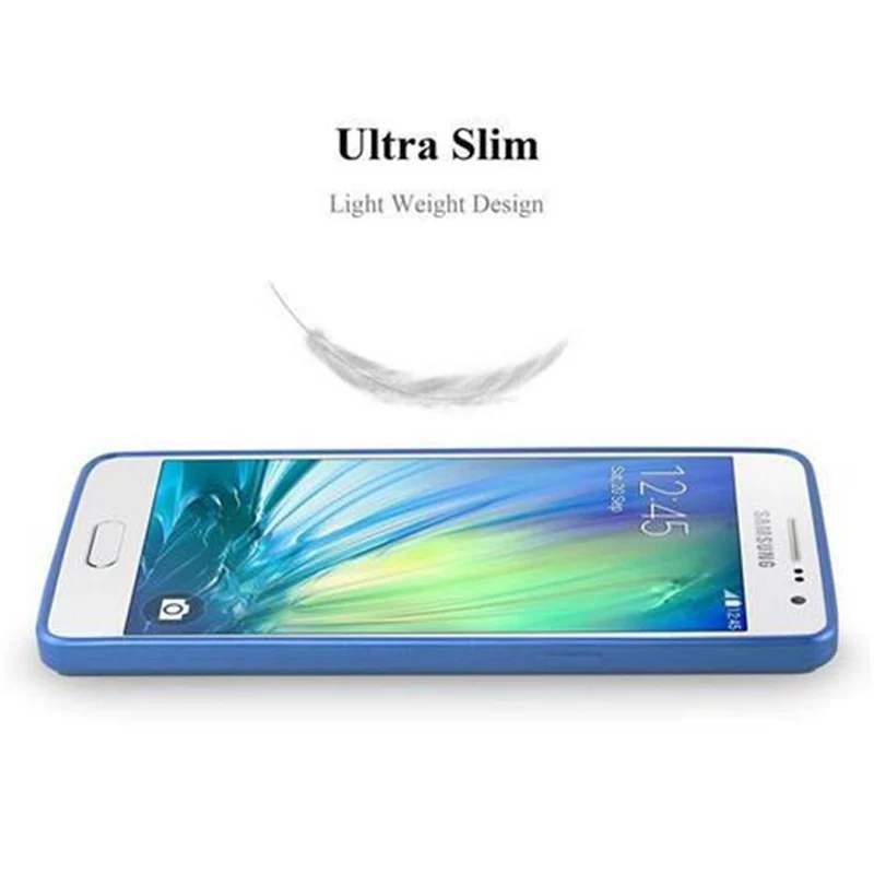 Cadorabo Hülle kompatibel mit Samsung Galaxy A5 2015 Schutzhülle aus flexiblem TPU Silikon