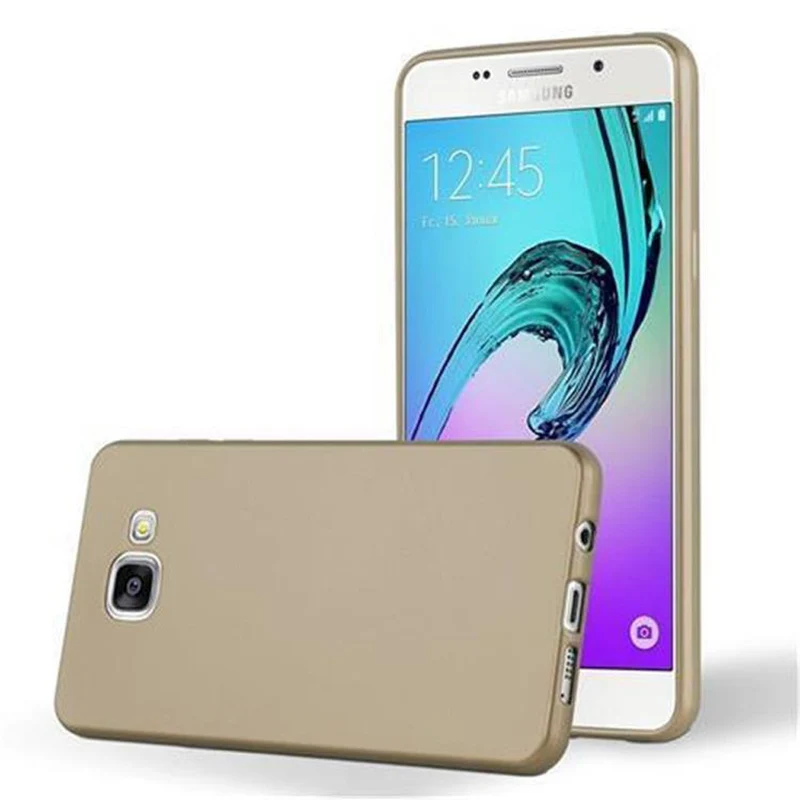 Cadorabo Hülle kompatibel mit Samsung Galaxy A3 2016 Schutzhülle aus flexiblem TPU Silikon