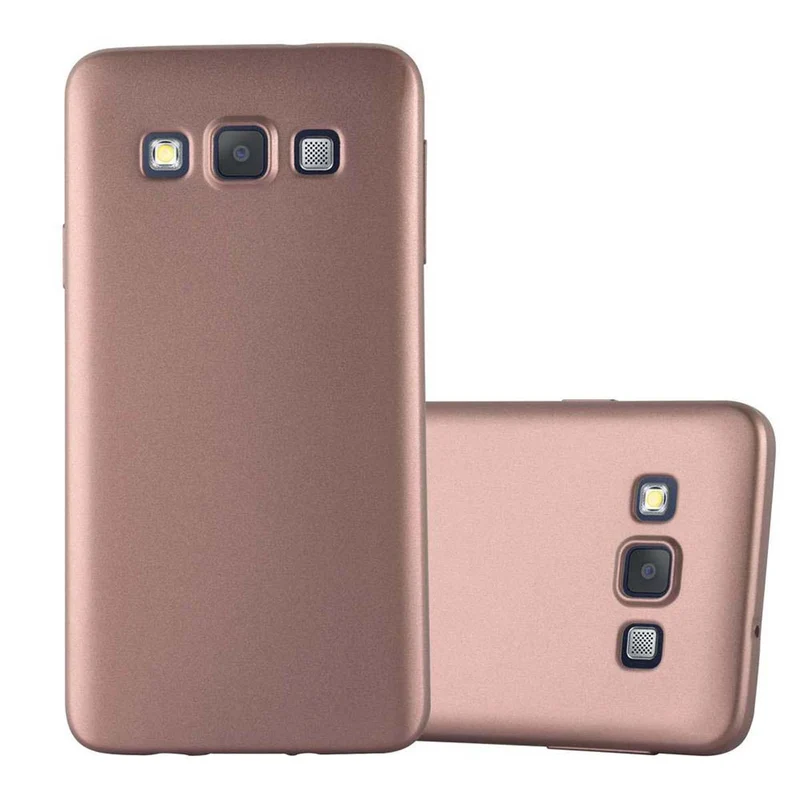 Cadorabo Hülle kompatibel mit Samsung Galaxy A3 2015 Schutzhülle aus flexiblem TPU Silikon