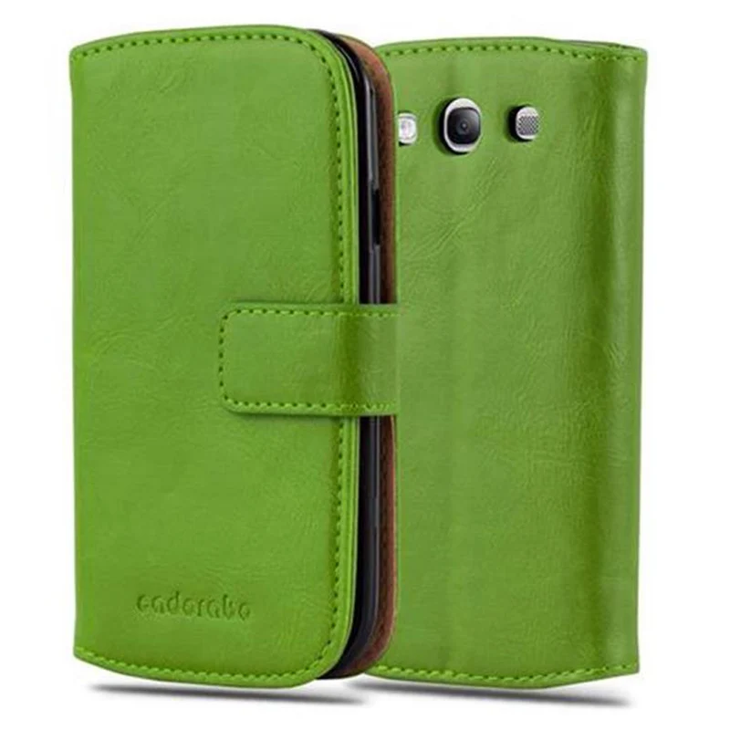 Cadorabo Hülle kompatibel mit Samsung Galaxy S3 / S3 NEO Schutzhülle mit Magnetverschluss, Standfunktion und Kartenfach