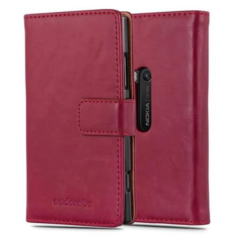 Cadorabo Hülle kompatibel mit Nokia Lumia 920 Schutzhülle mit Magnetverschluss, Standfunktion und Kartenfach