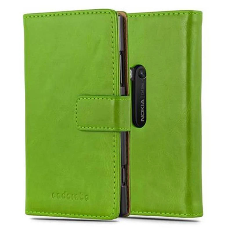 Cadorabo Hülle kompatibel mit Nokia Lumia 920 Schutzhülle mit Magnetverschluss, Standfunktion und Kartenfach