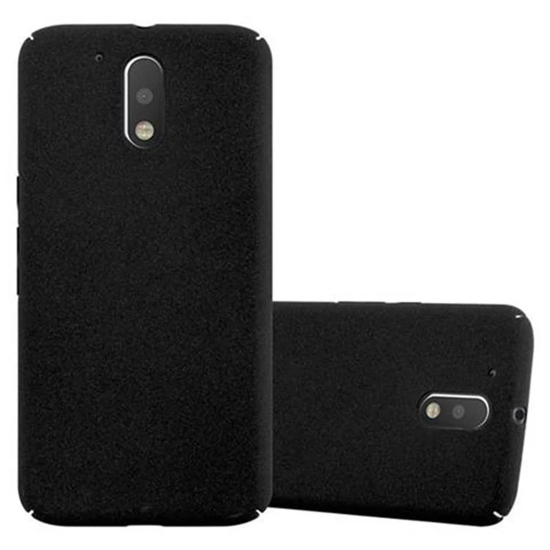 Cadorabo Hülle kompatibel mit Motorola MOTO G4 / G4 PLUS Hard Case Schutzhülle in Frosted Optik gegen Kratzer und Stöße