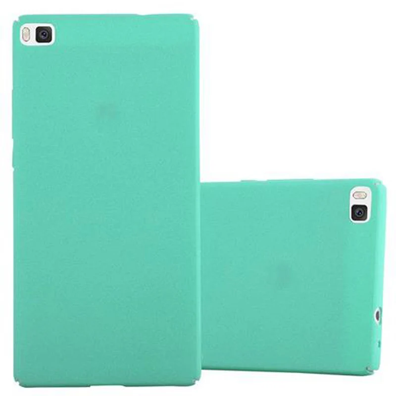Cadorabo Hülle kompatibel mit Huawei P8 Hard Case Schutzhülle in Frosted Optik gegen Kratzer und Stöße