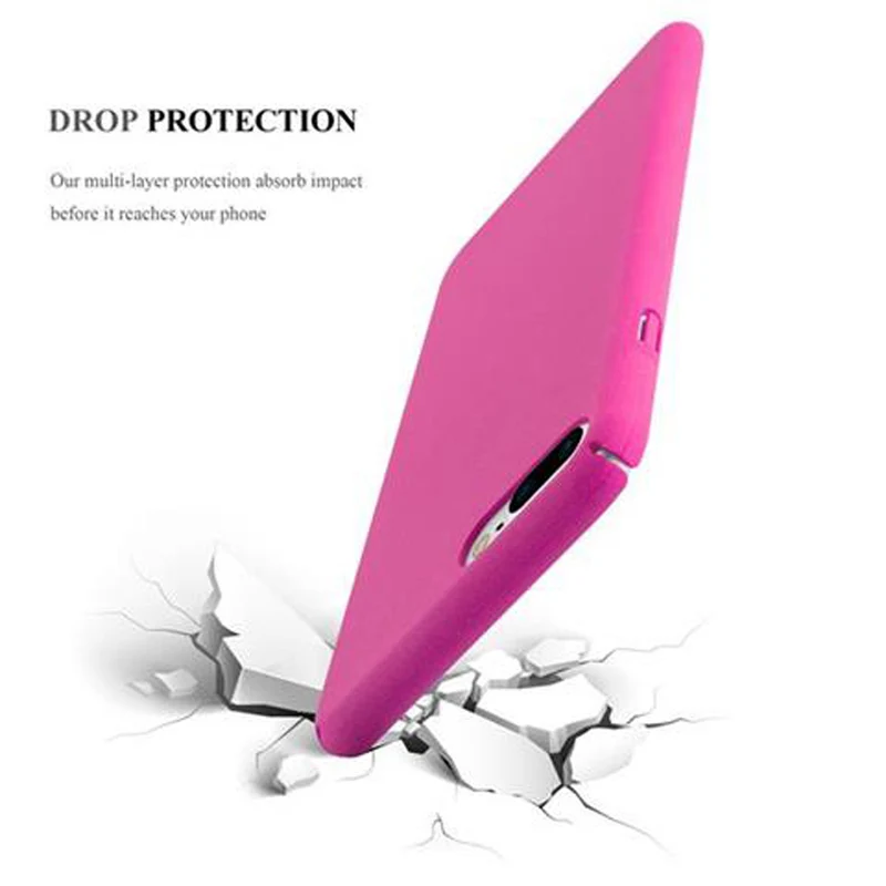 Cadorabo Hülle kompatibel mit Apple iPhone 7 PLUS / 7S PLUS / 8 PLUS Hard Case Schutzhülle in Frosted Optik gegen Kratzer und Stöße