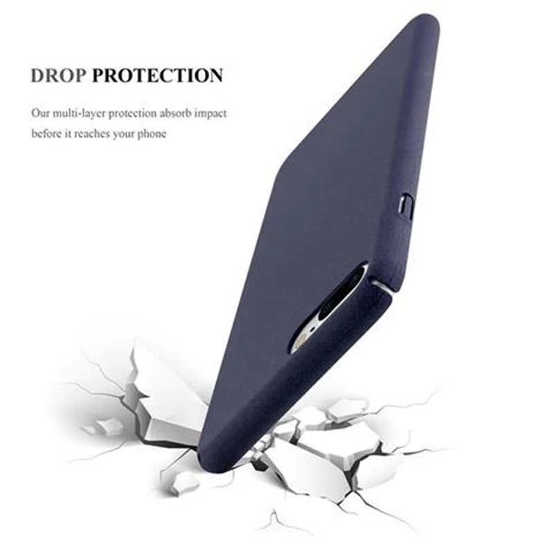 Cadorabo Hülle kompatibel mit Apple iPhone 7 PLUS / 7S PLUS / 8 PLUS Hard Case Schutzhülle in Frosted Optik gegen Kratzer und Stöße