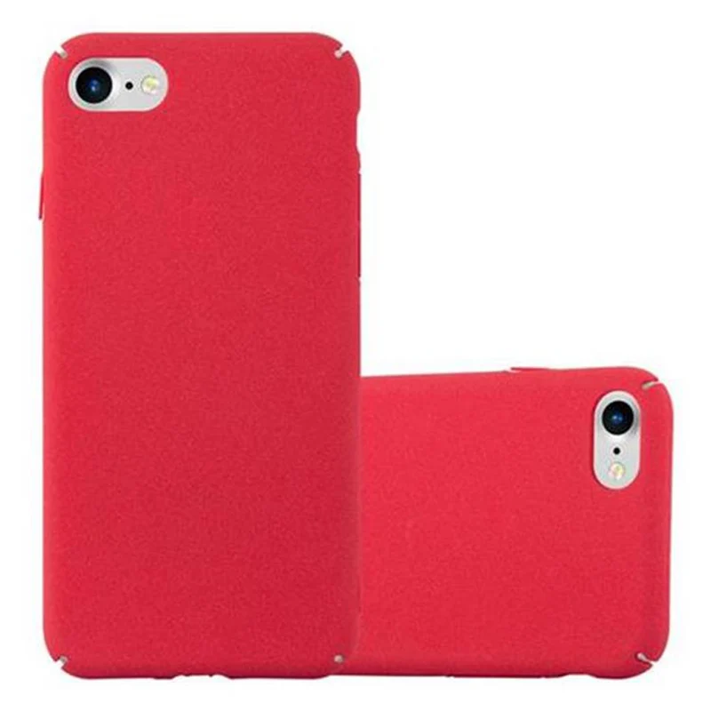 Cadorabo Hülle kompatibel mit Apple iPhone 7 / 7S / 8 / SE 2020 Hard Case Schutzhülle in Frosted Optik gegen Kratzer und Stöße
