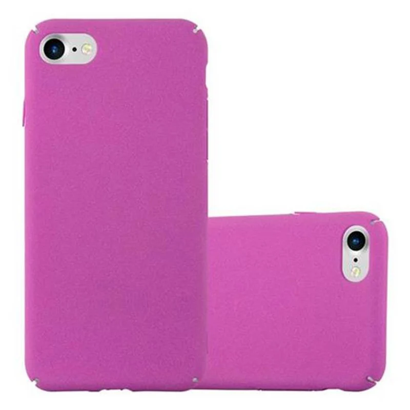 Cadorabo Hülle kompatibel mit Apple iPhone 7 / 7S / 8 / SE 2020 Hard Case Schutzhülle in Frosted Optik gegen Kratzer und Stöße