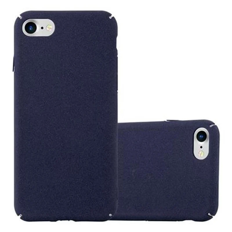 Cadorabo Hülle kompatibel mit Apple iPhone 7 / 7S / 8 / SE 2020 Hard Case Schutzhülle in Frosted Optik gegen Kratzer und Stöße