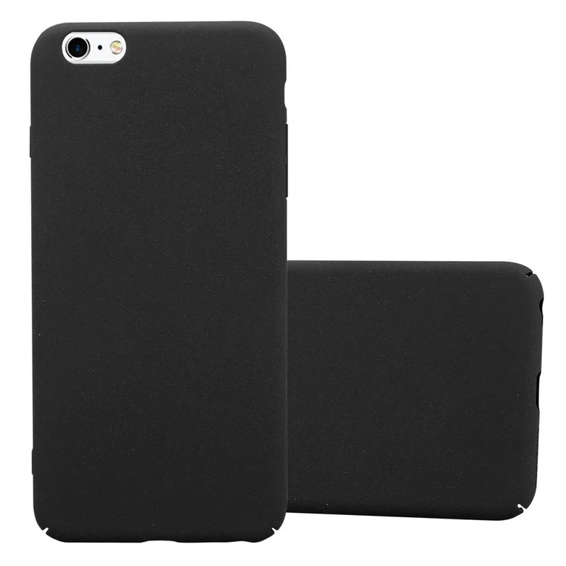 Cadorabo Hülle kompatibel mit Apple iPhone 6 PLUS / 6S PLUS Hard Case Schutzhülle in Frosted Optik gegen Kratzer und Stöße