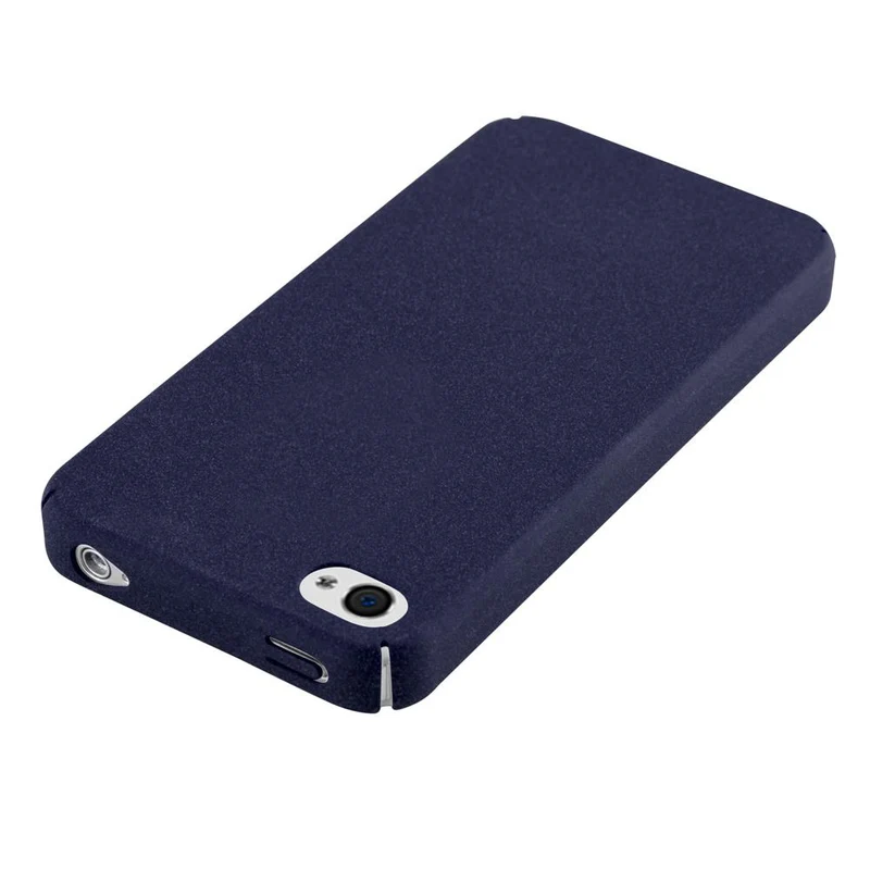 Cadorabo Hülle kompatibel mit Apple iPhone 4 / 4S Hard Case Schutzhülle in Frosted Optik gegen Kratzer und Stöße