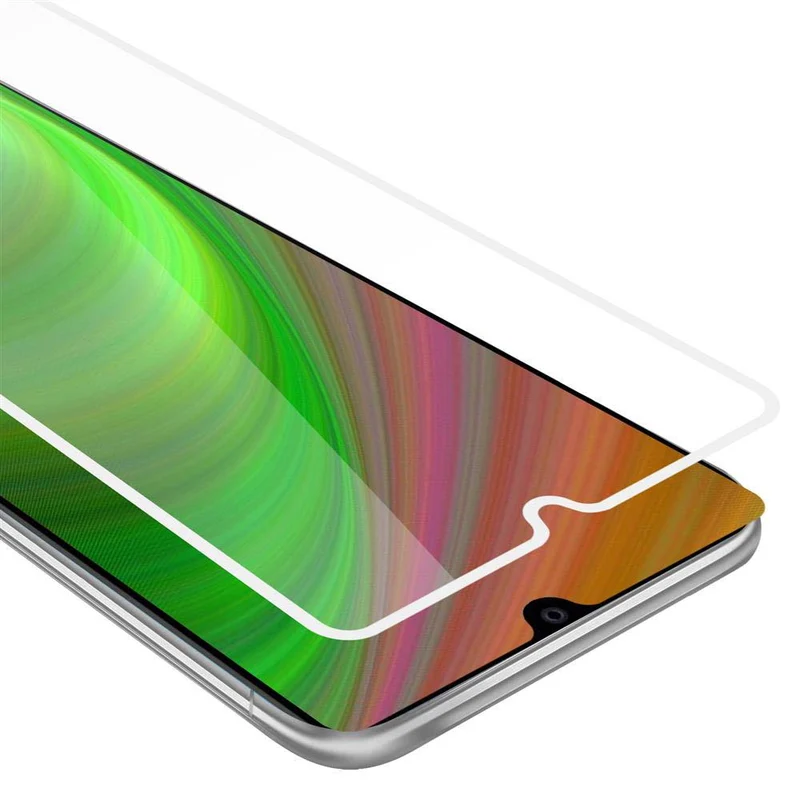Cadorabo Vollbild Panzer Folie kompatibel mit Huawei MATE 20 - Schutzfolie Gehärtetes (Tempered) Display-Schutzglas in 9H Härte mit 3D Touch