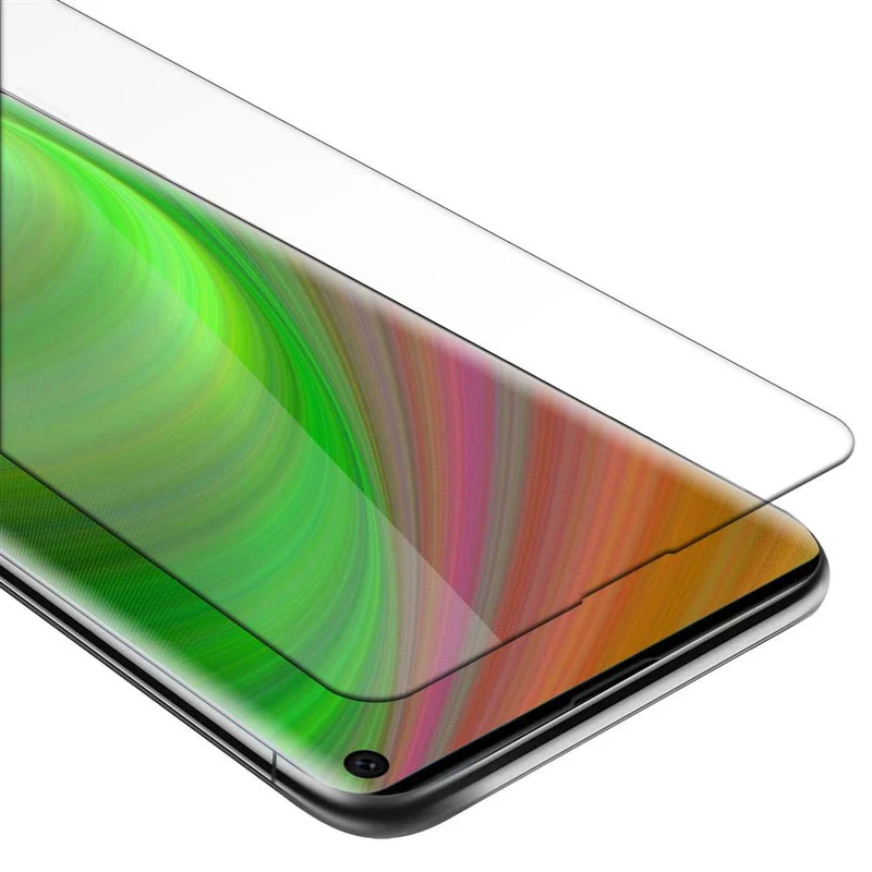Cadorabo Panzer Folie kompatibel mit Samsung Galaxy S10 4G - Schutzfolie Gehärtetes (Tempered) Display-Schutzglas in 9H Härte mit 3D Touch Kompatibilität