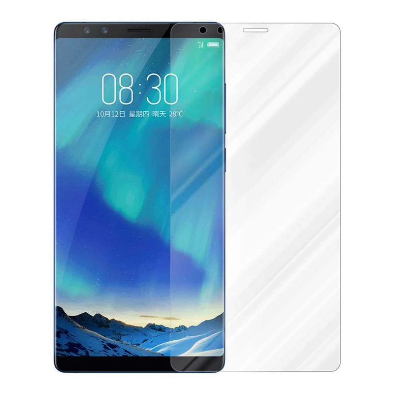 Cadorabo Panzer Folie kompatibel mit ZTE Nubia Z17S - Schutzfolie Gehärtetes (Tempered) Display-Schutzglas in 9H Härte mit 3D Touch Kompatibilität