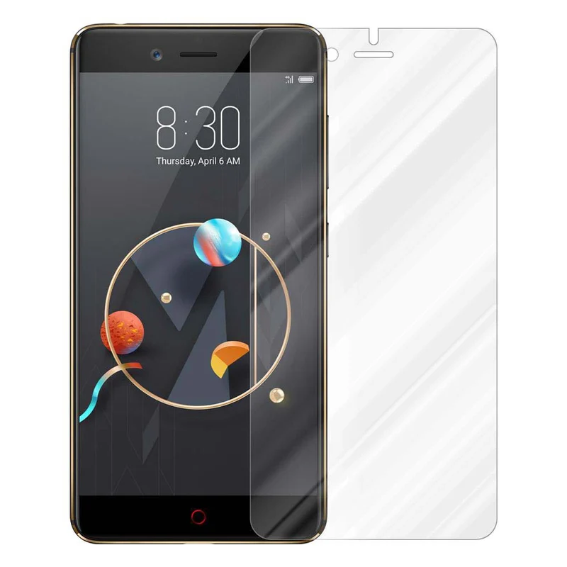 Cadorabo Panzer Folie kompatibel mit ZTE Nubia Z17 MINI - Schutzfolie Gehärtetes (Tempered) Display-Schutzglas in 9H Härte mit 3D Touch Kompatibilität