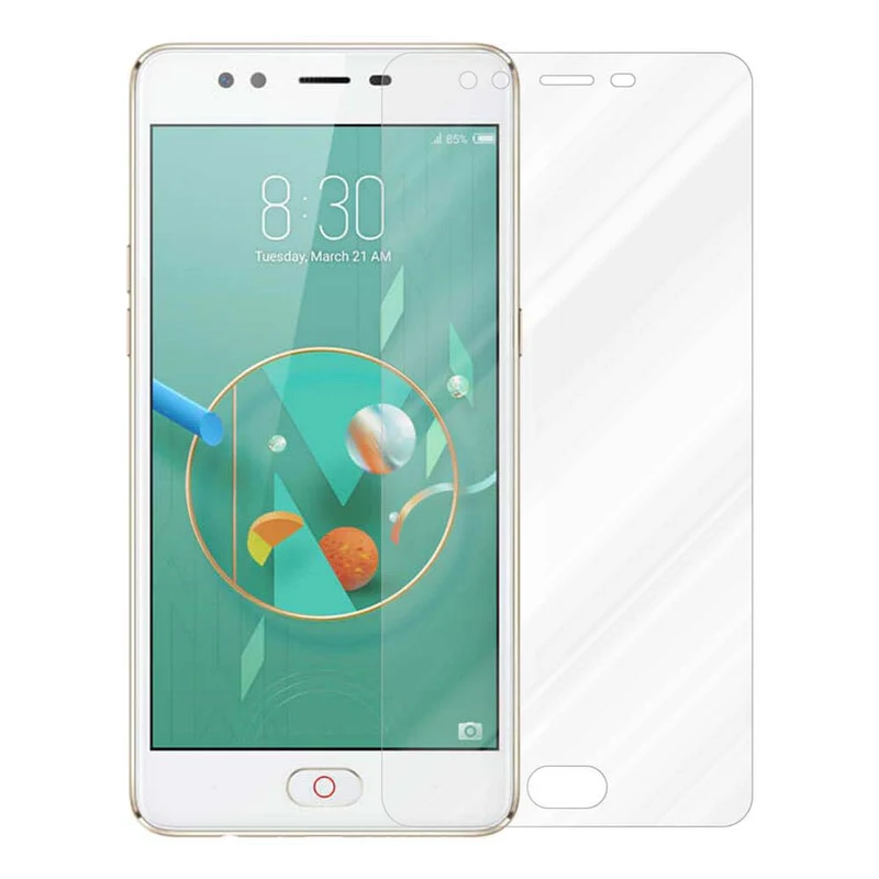 Cadorabo Panzer Folie kompatibel mit ZTE Nubia M2 LITE - Schutzfolie Gehärtetes (Tempered) Display-Schutzglas in 9H Härte mit 3D Touch Kompatibilität