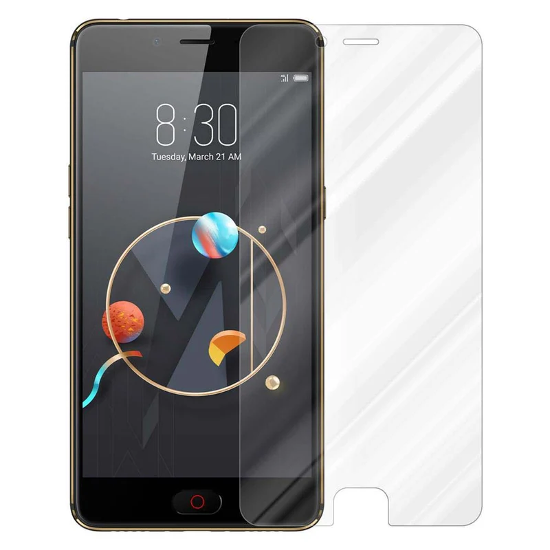 Cadorabo Panzer Folie kompatibel mit ZTE Nubia N2 - Schutzfolie Gehärtetes (Tempered) Display-Schutzglas in 9H Härte mit 3D Touch Kompatibilität