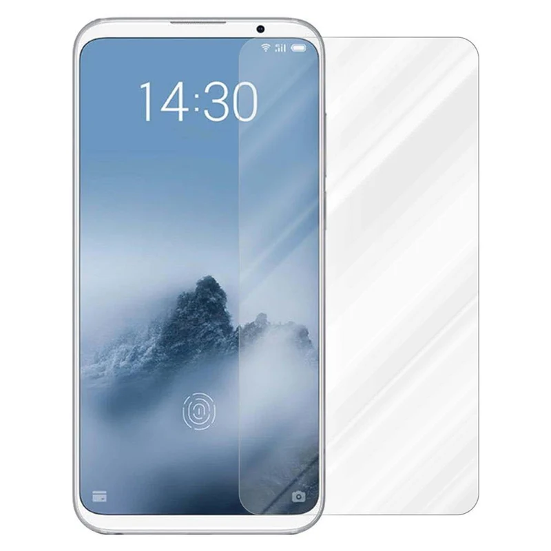 Cadorabo Panzer Folie kompatibel mit MEIZU 16TH - Schutzfolie Gehärtetes (Tempered) Display-Schutzglas in 9H Härte mit 3D Touch Kompatibilität