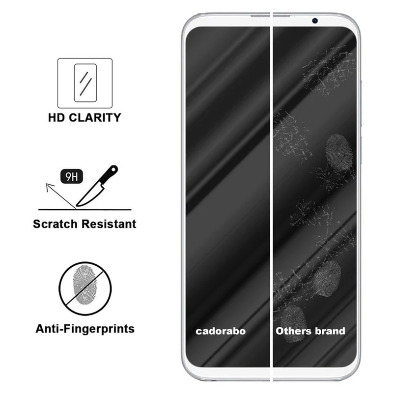 Cadorabo Panzer Folie kompatibel mit MEIZU 16TH - Schutzfolie Gehärtetes (Tempered) Display-Schutzglas in 9H Härte mit 3D Touch Kompatibilität