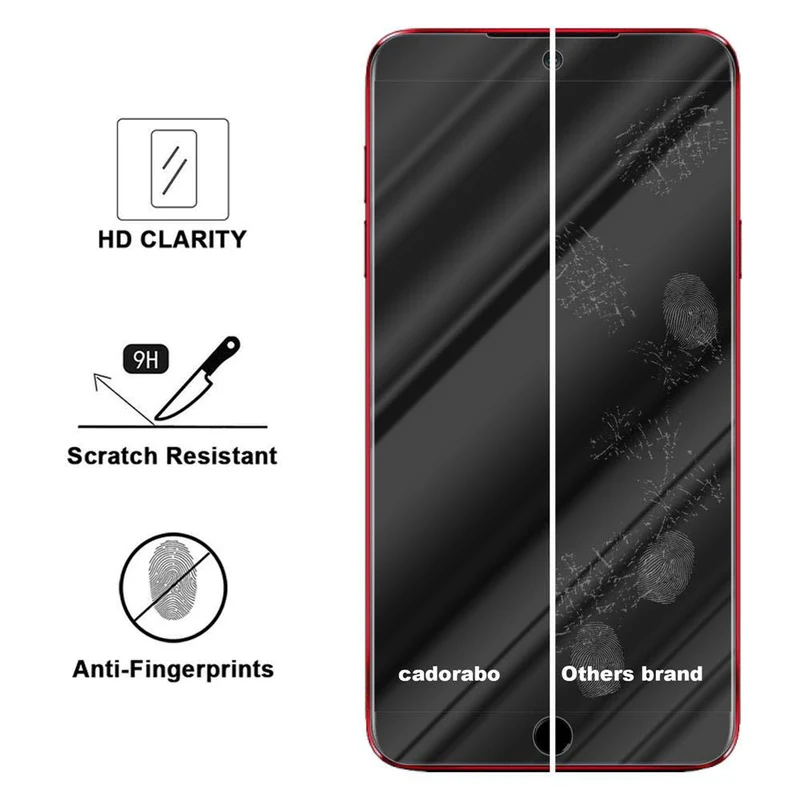 Cadorabo Panzer Folie kompatibel mit MEIZU 15 LITE - Schutzfolie Gehärtetes (Tempered) Display-Schutzglas in 9H Härte mit 3D Touch Kompatibilität