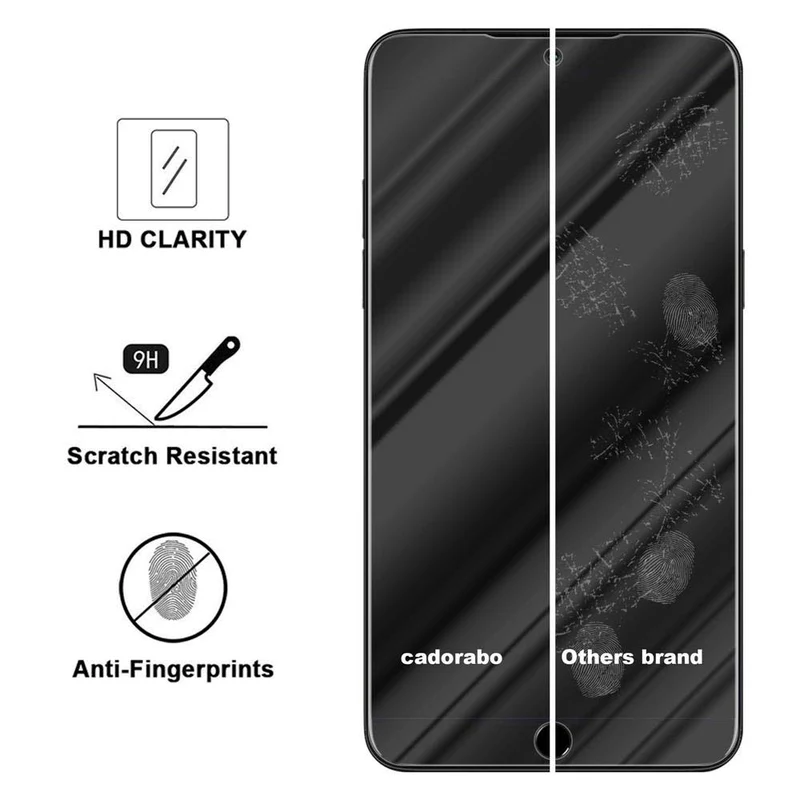 Cadorabo Panzer Folie kompatibel mit MEIZU 15 - Schutzfolie Gehärtetes (Tempered) Display-Schutzglas in 9H Härte mit 3D Touch Kompatibilität