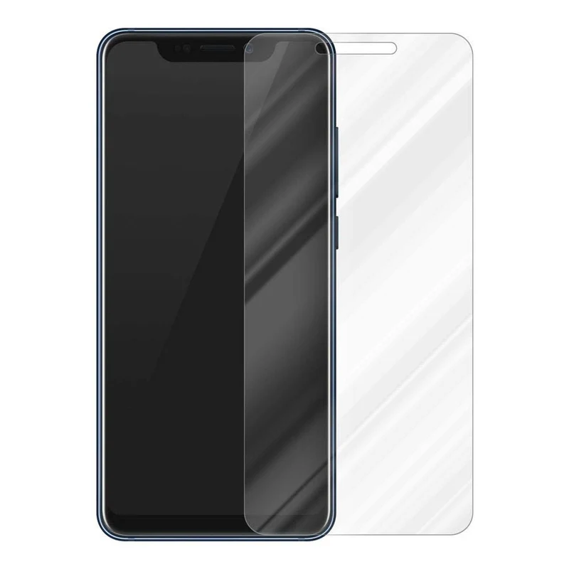 Cadorabo Panzer Folie kompatibel mit ZTE Axon 9 PRO - Schutzfolie Gehärtetes (Tempered) Display-Schutzglas in 9H Härte mit 3D Touch Kompatibilität