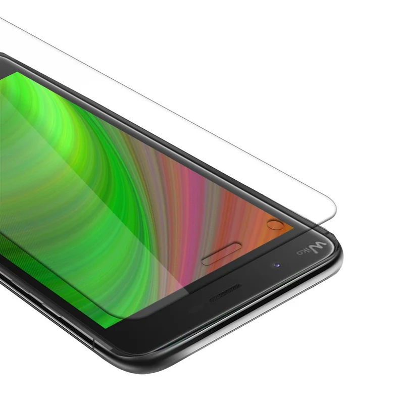 Cadorabo Panzer Folie kompatibel mit WIKO HARRY 3 - Schutzfolie Gehärtetes (Tempered) Display-Schutzglas in 9H Härte mit 3D Touch Kompatibilität