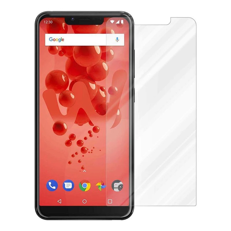 Cadorabo Panzer Folie kompatibel mit WIKO VIEW 2 PLUS - Schutzfolie Gehärtetes (Tempered) Display-Schutzglas in 9H Härte mit 3D Touch Kompatibilität