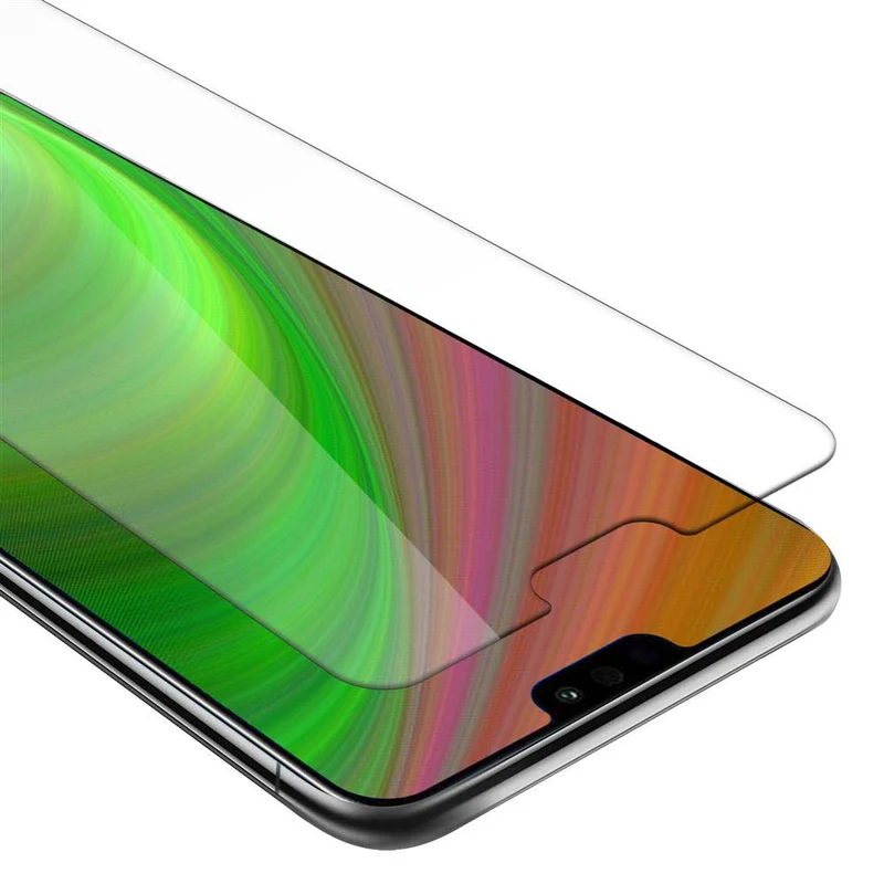 Cadorabo Panzer Folie kompatibel mit Honor 8X - Schutzfolie Gehärtetes (Tempered) Display-Schutzglas in 9H Härte mit 3D Touch Kompatibilität