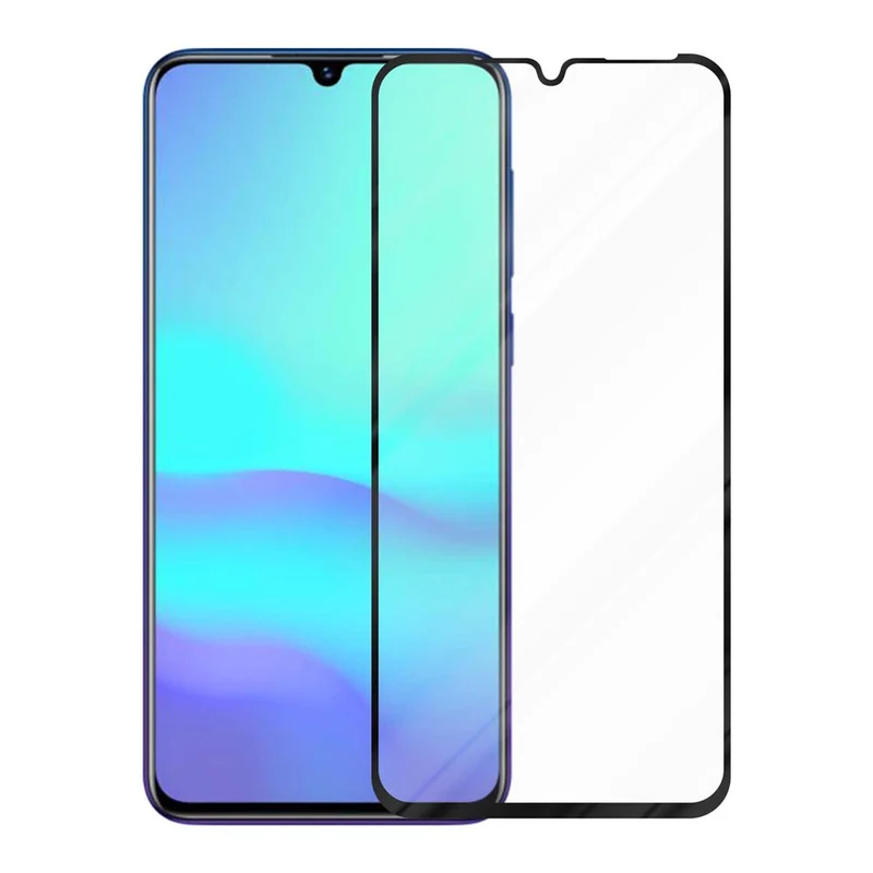 Cadorabo Vollbild Panzer Folie kompatibel mit Vivo V11 / V11 PRO - Schutzfolie Gehärtetes (Tempered) Display-Schutzglas in 9H Härte mit 3D Touch