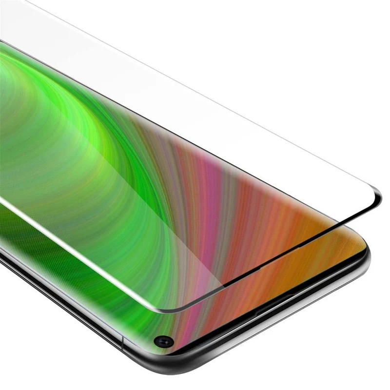 Cadorabo Vollbild Panzer Folie kompatibel mit Samsung Galaxy S10 4G - Schutzfolie Gehärtetes (Tempered) Display-Schutzglas in 9H Härte mit 3D Touch