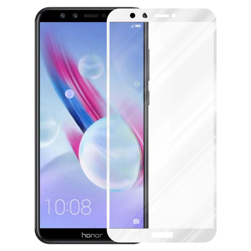 Cadorabo Vollbild Panzer Folie kompatibel mit Honor 9 LITE - Schutzfolie Gehärtetes (Tempered) Display-Schutzglas in 9H Härte mit 3D Touch