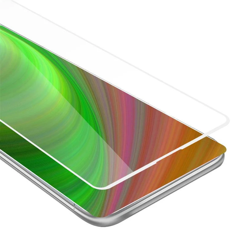 Cadorabo Vollbild Panzer Folie kompatibel mit Xiaomi Mi MIX 2S - Schutzfolie Gehärtetes (Tempered) Display-Schutzglas in 9H Härte mit 3D Touch