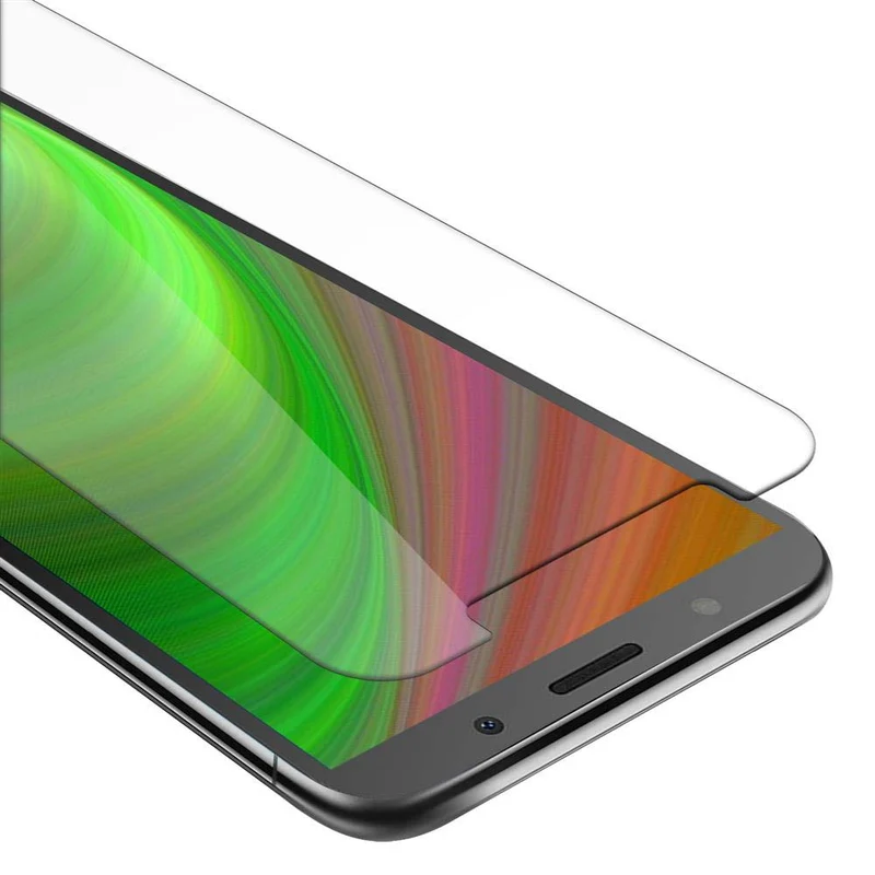 Cadorabo Panzer Folie kompatibel mit Huawei Y5 PRIME 2018 / Y5 2018 - Schutzfolie Gehärtetes (Tempered) Display-Schutzglas in 9H Härte mit 3D Touch Kompatibilität
