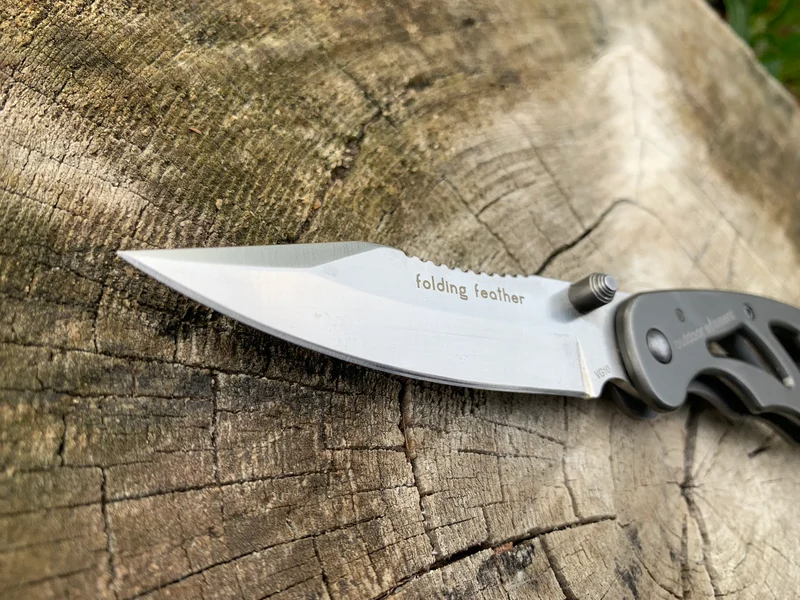 Folding Feather EDC Pocketknife