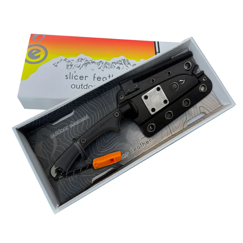 slicer feather camp kitchen survival knife