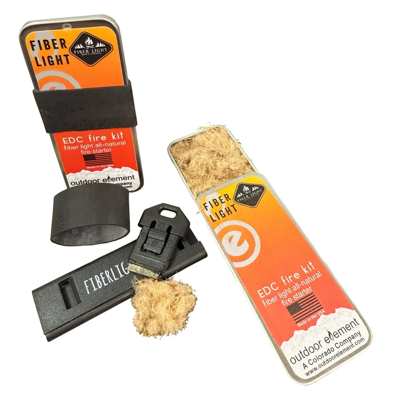 Fiber Light EDC Fire Kit