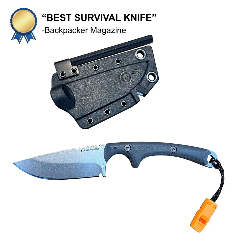 Scout Feather Adventure Survival Knife