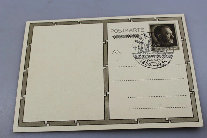 Postkarte Adolf Hitler