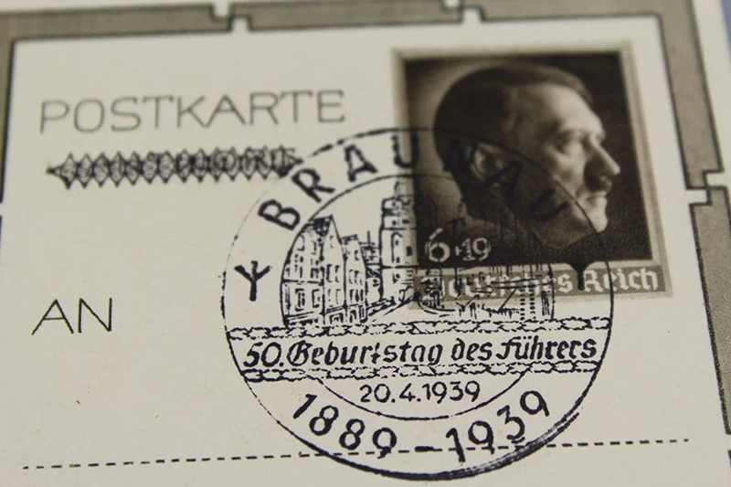 Postkarte Adolf Hitler